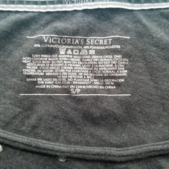 Victoria's Secret Small Sleep it Off Sparkle Night Shirt - Picture 3 of 4